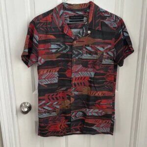 Deus Ex Machina Patterned Button Down Shirt